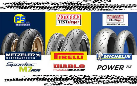 Best motorcycle sport tyres 2017