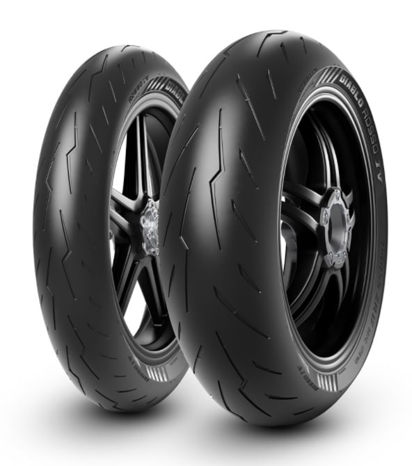 Pirelli Diablo Rosso IV 190/55 ZR 17 (75W) TL (rear tyre)